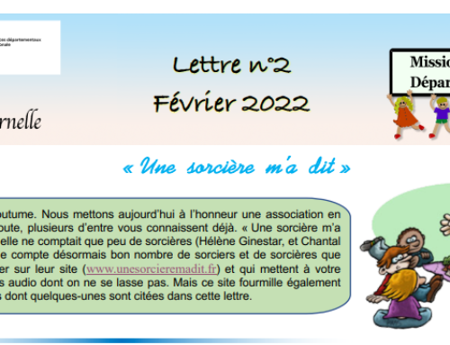 La lettre de l&rsquo;école maternelle