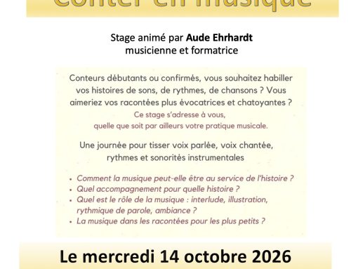 Stage « conter en musique »